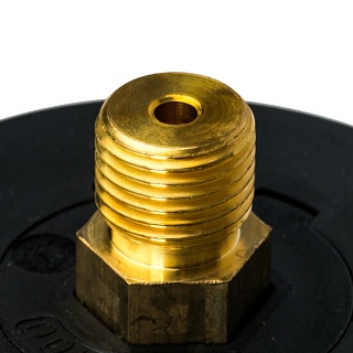 Манометр 0...10 bar, Dn63 1/4" аксиал. (SIM-0009-631008) STOUT