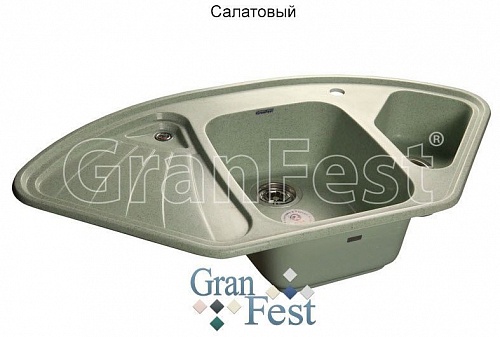 Кухонная мойка Granfest Corner GF-C1040E