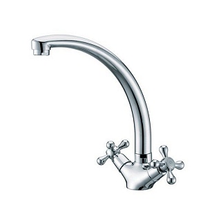 Смес д/кухни Kaiser Carlson ECO крест (11014)