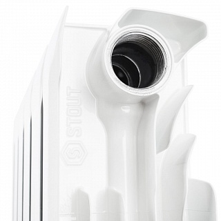 Радиатор бимет. Space 8 сек. 500 STOUT (SRB-0310-050008) ВЫГОДА