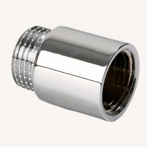 Гайка удл. 1"   30мм  Хром  SCX30