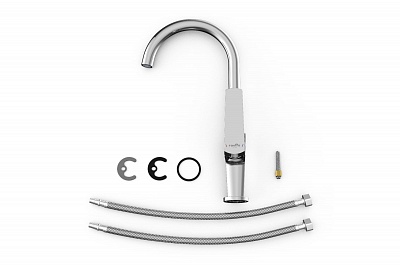 Смеситель д/кухни "Sendai" (SEN-1013) высокий излив TOKITO