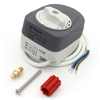 Сервопривод для трех-ходового клапана Vieir VR1137   (18/1)