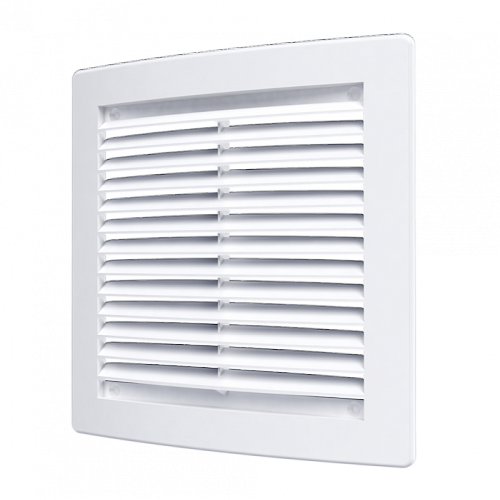 Решетка 2525РЦ  249х249 бел(35)