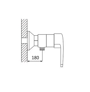 Смеситель д/душа SHEVANIK S5016