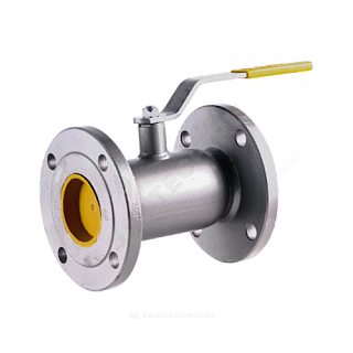 Кран шаровый LD КШ.Ц.ФР 150/125.016.02 с редуктором