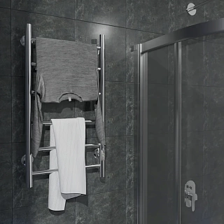 Полотенцесушитель "Дуга" 400х800 П6 электро с диммером ТРУГОР Пэк сп 5/8040 32