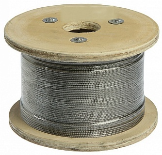 Трос из нерж. стали 3 мм БУХТА 100м