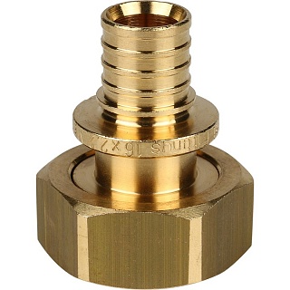 Переходник с накидной гайкой 16х3/4" (евроконус)  (SFA-0034-001634) STOUT