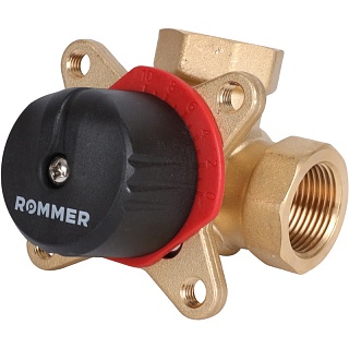 Клапан смесительный 3-х ходовой 3/4" kvs 6.3 (RVM-0003-006320) ROMMER