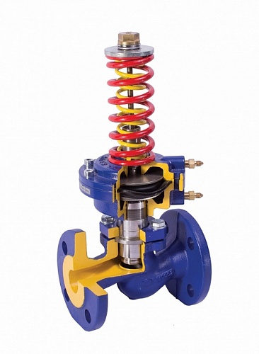 Регулятор перепада давления ВРПД Ду 80, PN16, Kvs80 фланцевый