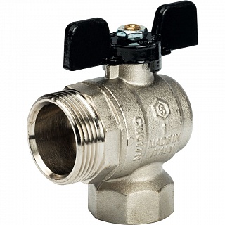 Кран шар. полнопроходной с амер. угл. баб. ВН 1" (SVB-0008-000025) STOUT 