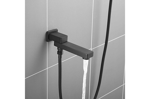 Душ. система ROSE встраиваемая 3 в1 черный R2835H