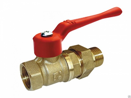 Кран 11Б27п1 ДУ25 Ру16  рычаг  с " амер" БАЗ