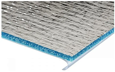 Рулонная теплоизоляция СФ 3мм 18м2 (0,6*30м) самоклеющая с фольгой