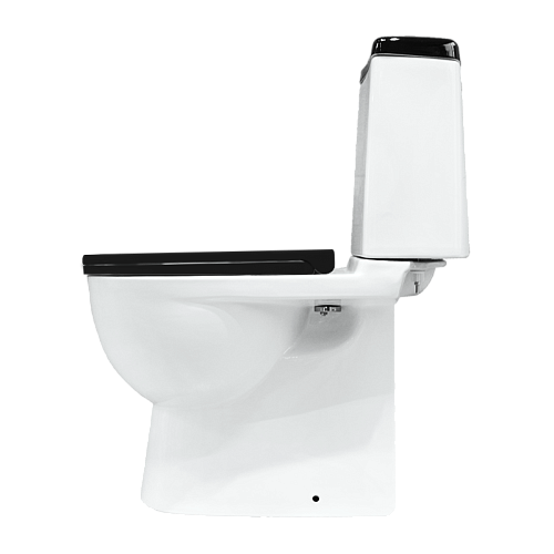 Унитаз-компакт "BEST Comfort Черный" сиденье мультилифт (Самара) АКЦИЯ!