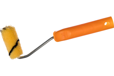 Мини-валик малярный STAYER"DUALON", 15х70 мм, бюгель 6 мм, ворс 7 мм, полиакрил, все виды ЛКМ (03-05812-07)