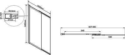  / Vincea VSB-1E100CL, 1000*1450,  ,  