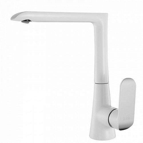 Смеситель для кухни, белый/хром, Calipso, IDDIS, CALSBL0i05