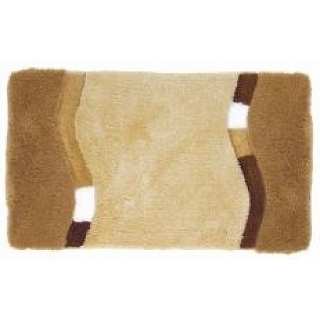 Коврик для ванной "Zalel MIKROFIBRE" 60х100см (ворс) бежевый