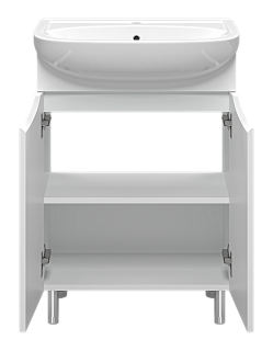 Комплект мебели 60 "Смайл-60" напольная 2 дв. MISTY (ум.Соната Экокерама,60-0112)