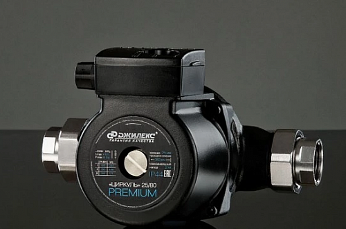 Насос циркул. ЦИРКУЛЬ 25/80 PREMIUM с гайками (Джилекс) (2581)