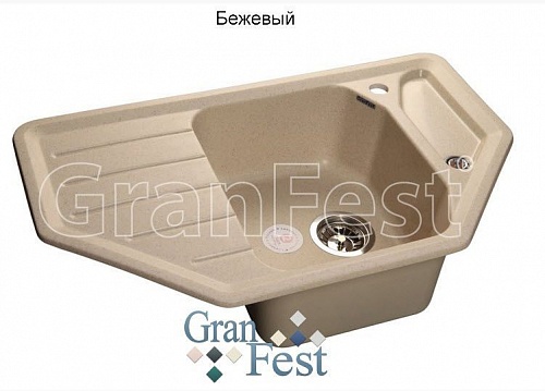 Кухонная мойка Granfest Corner GF-C800E