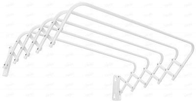 Сушилка-гармошка для белья настенная GIMI BRIO  60 до 10кг,раб.п 3м