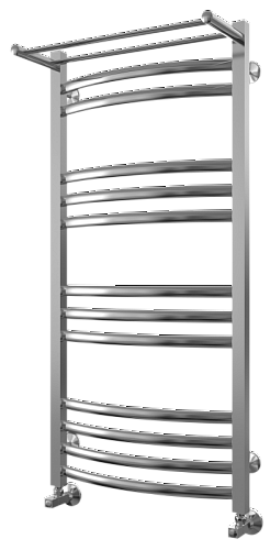 Полотенцесушитель 500х1000 П13 "Енисей" с полкой TERMINUS