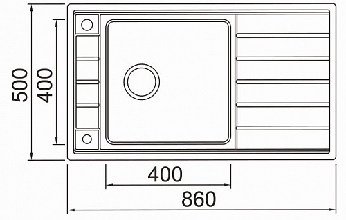 Кухонная мойка Seaman Eco Roma SMR-8650A