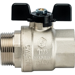 Кран шар. полнопроходной баб. ВН 1 1/4" (SVB-0004-000032) STOUT 