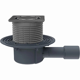 HL 510Prblue Трап сухим сифоном "Primus blue", с горизонтальным выпуском DN40/50 