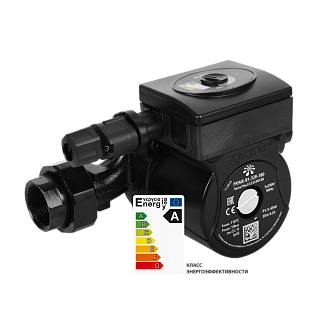 Насос цирк. PRIME-B1-328-180 DN32, PN10, Qmax= 5.3м3/ч, Hmax= 8м, Tmax=110°С, 220В, с гайками (5038) Aquario