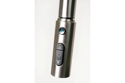 Смеситель д/кухни "AISAI" (AIS-1023SS) нерж. под фильтр с вытяжным изливом TOKITO 