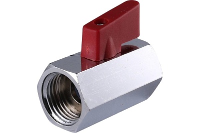 Кран шар. мини, муфтовый 1/2" SVB-0021-000015 STOUT