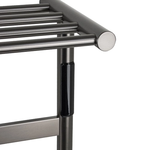 Полотенцесушитель "Kraftte" 510х575 П4 с полкой ГРАФИТ электро САНАКС 44020