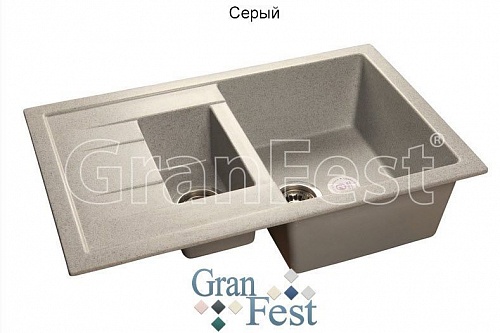 Кухонная мойка Granfest  Quadro GF-Q775KL