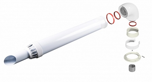 Комплект коаксиального дымохода ?80/125 CE.00.00H