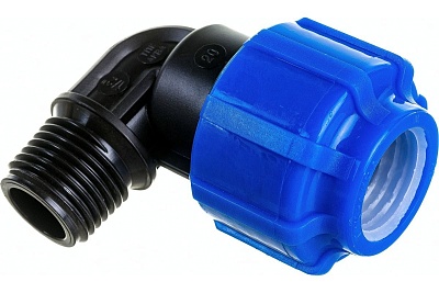 Отвод с нар.р. ф63х1 1/4" ТПК-АКВА (20)