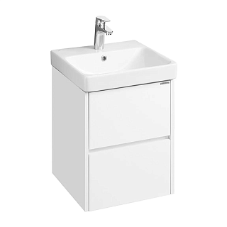 Комплект мебели 45 "Сканди-45" подвесная 2 ящ. белый  АКВАТОН (ум.Адриана-45)