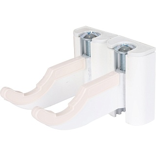 Кронштейн регулируем. д/рад.(2шт) SKU-0320-000080 белый STOUT