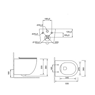 ������ ��������� ������������ Vincea "Globo" Tornado �������� ������� ������� slim �/�  VT1-14TMA