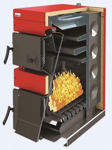 Котел твердотопл. SUNSYSTEM BURNiT WBS-N 40