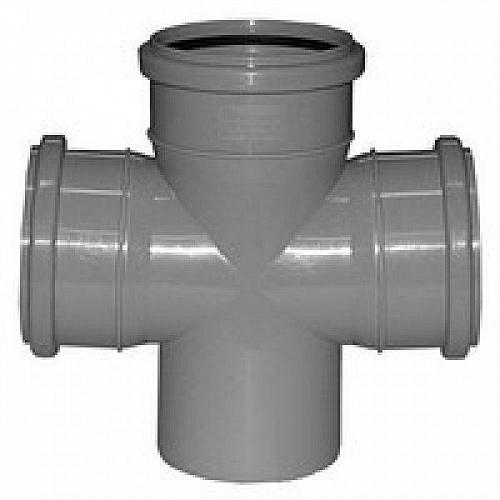 Крестовина однопл. 110х110х110/90 Политэк (20)