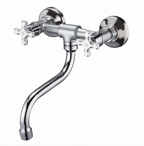 Смеситель настенный Solone (JIК12-A102-А) двуруч. 