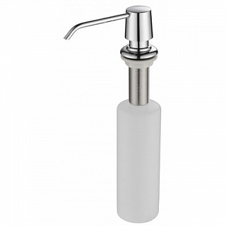 Дозатор для моющих средств встраиваемый в мойку хром 350мм КН-3010 CR