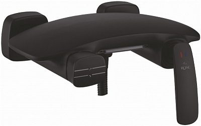 Смеситель д/ванны к/н  ROSE черный R1102H