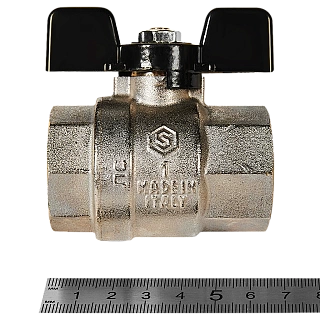 Кран шар. полнопроходной баб. ВВ 1" (10/40) SVB-0002-200025 STOUT (замена арт.57607)