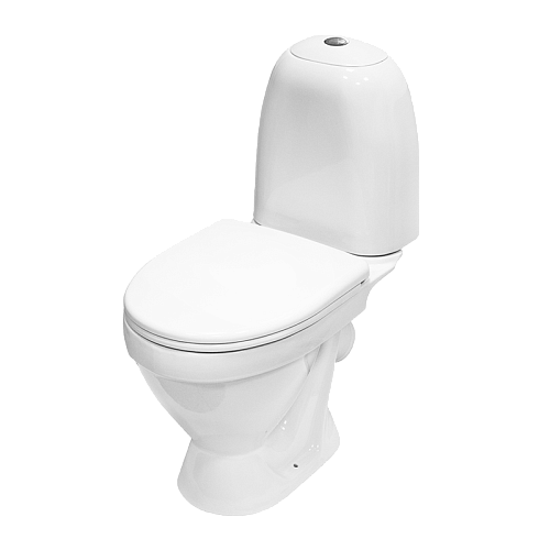 Унитаз-компакт "Виктория" (эконом/стандарт) белый (Самара) 