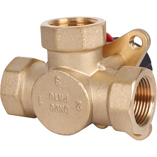 Клапан смесительный 3-х ходовой 3/4" kvs 6.3 (RVM-0003-006320) ROMMER